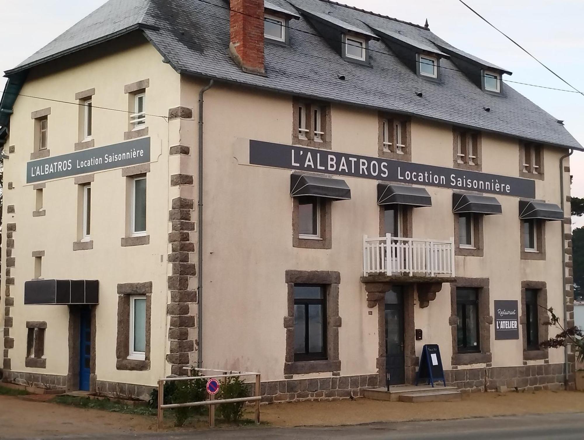 Hotel L'Albatros Perros-Guirec Exterior foto